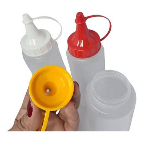 kit 3 unidades  Bisnaga para Molho 250 ml - (Maionese, Katchup, mostarda)