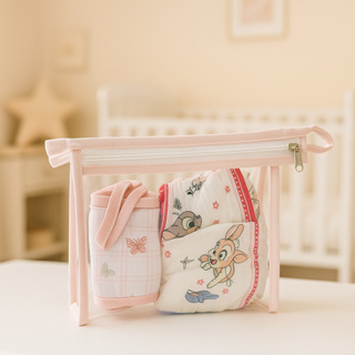 Kit Mini 2 Nécessaire Transparente Organizador Bolsa Mala Saída Maternidade Troca Fralda bebe Higiene Remédio em Oferta na Shopee