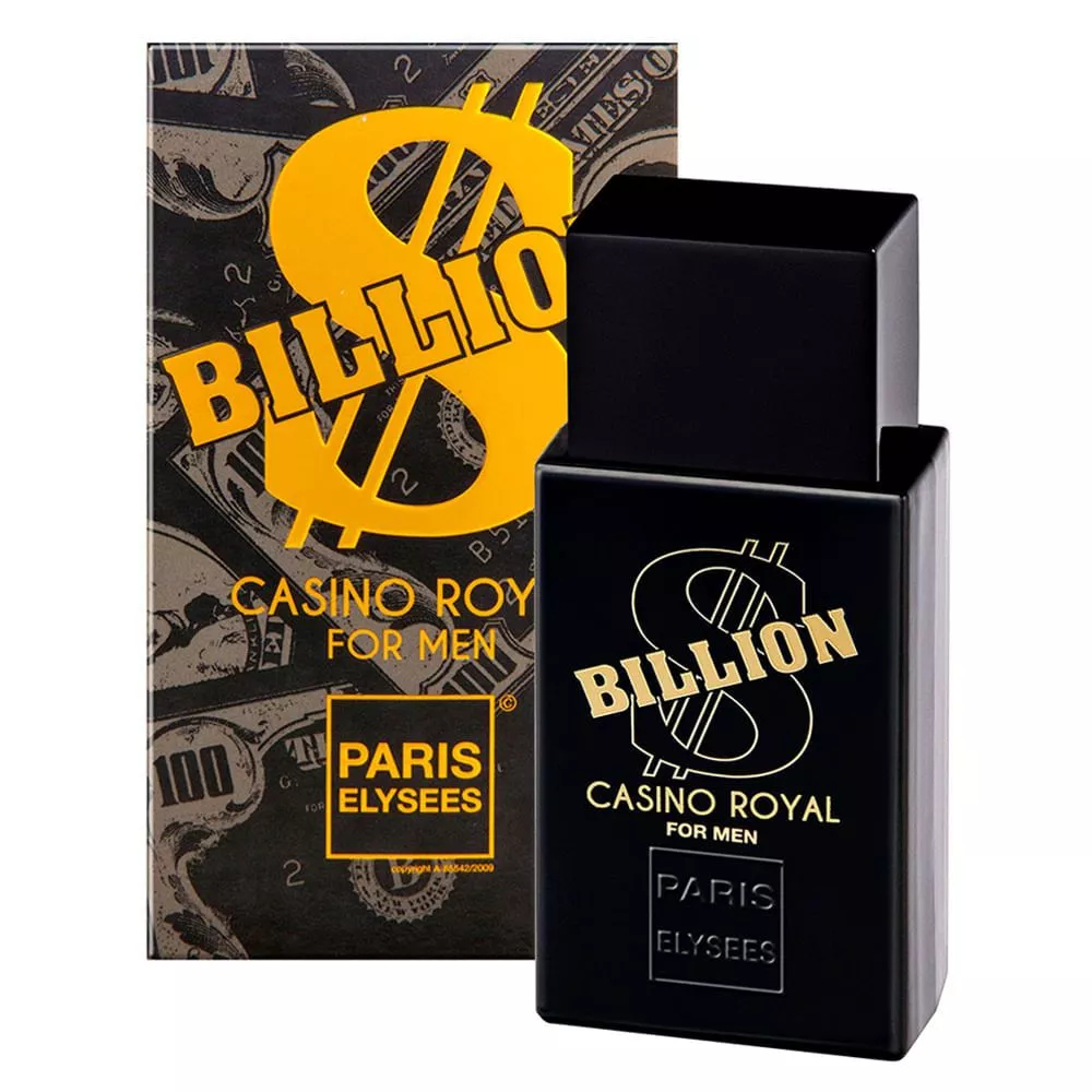 Perfume Billion Casino Royal Paris Elysees - Perfume Masculino - Eau de Toilette - 100m