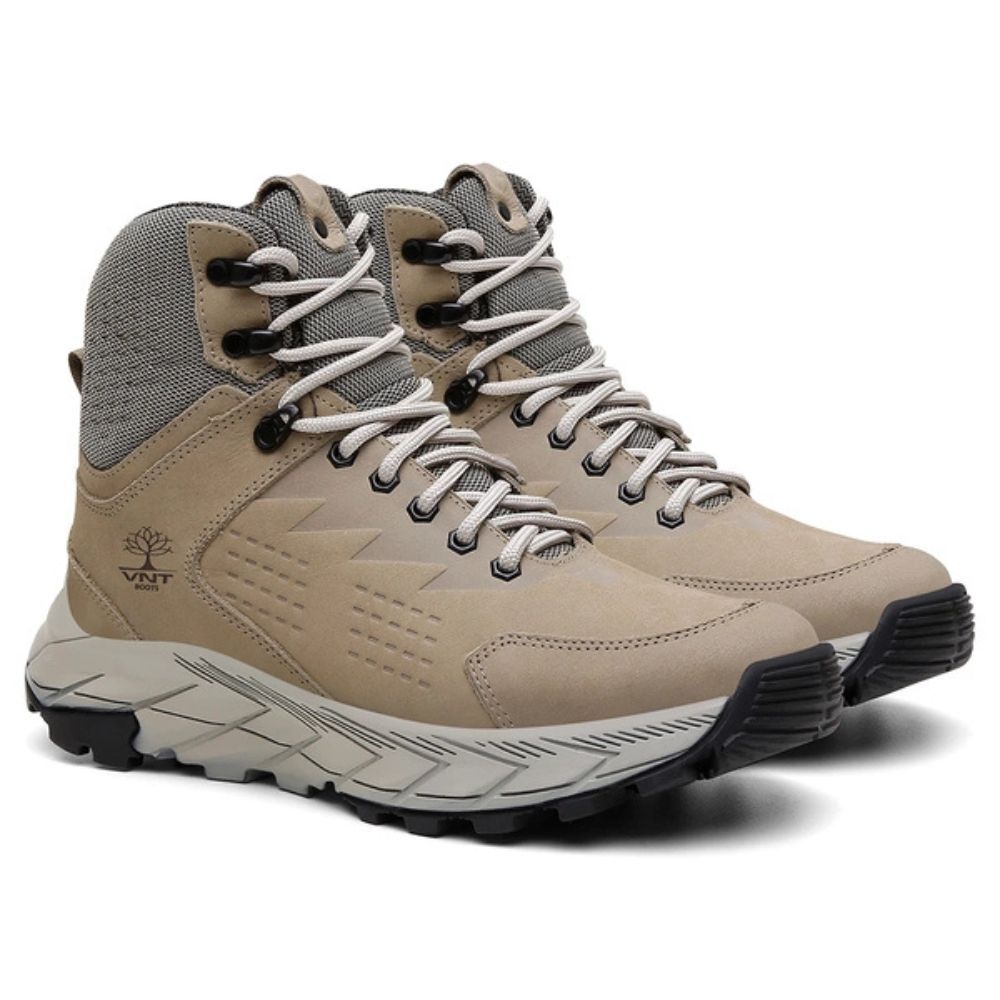 Bota Adventure Masculina VNT Trek Welt II Couro Legítimo Coturno de Alta Performance