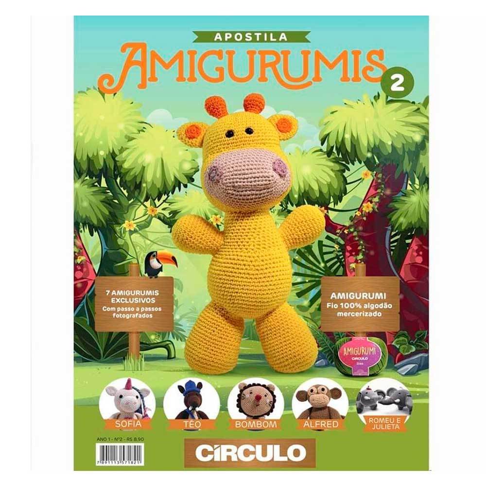 Revista Apostila Amigurumis Crochê - Círculo