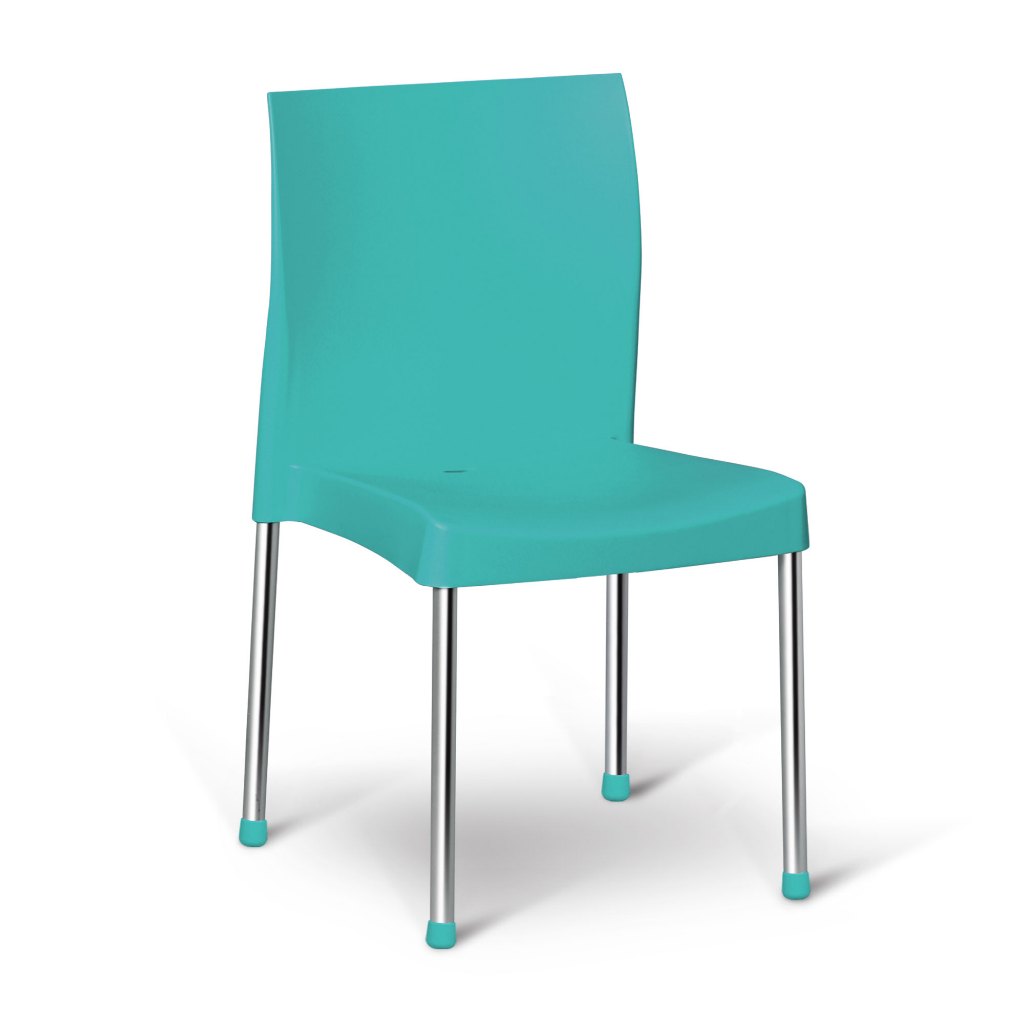 Cadeira Turquesa Empilhável Niquelart Área Gourmet Churrasco Varanda Cozinha Pracasa Decor em Oferta na Shopee