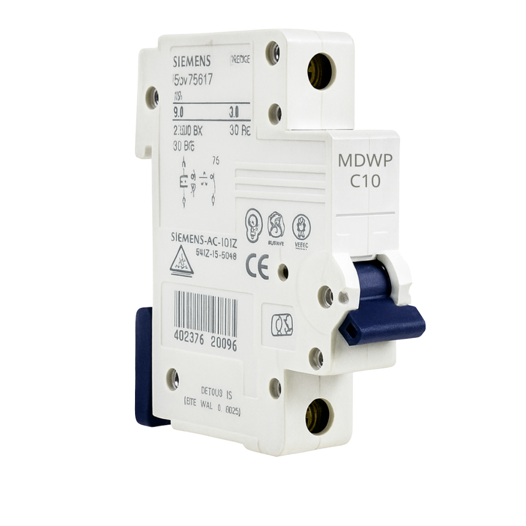 Disjuntor Weg Din 1 Polo Mdwp-c 10a 15220827 Weg