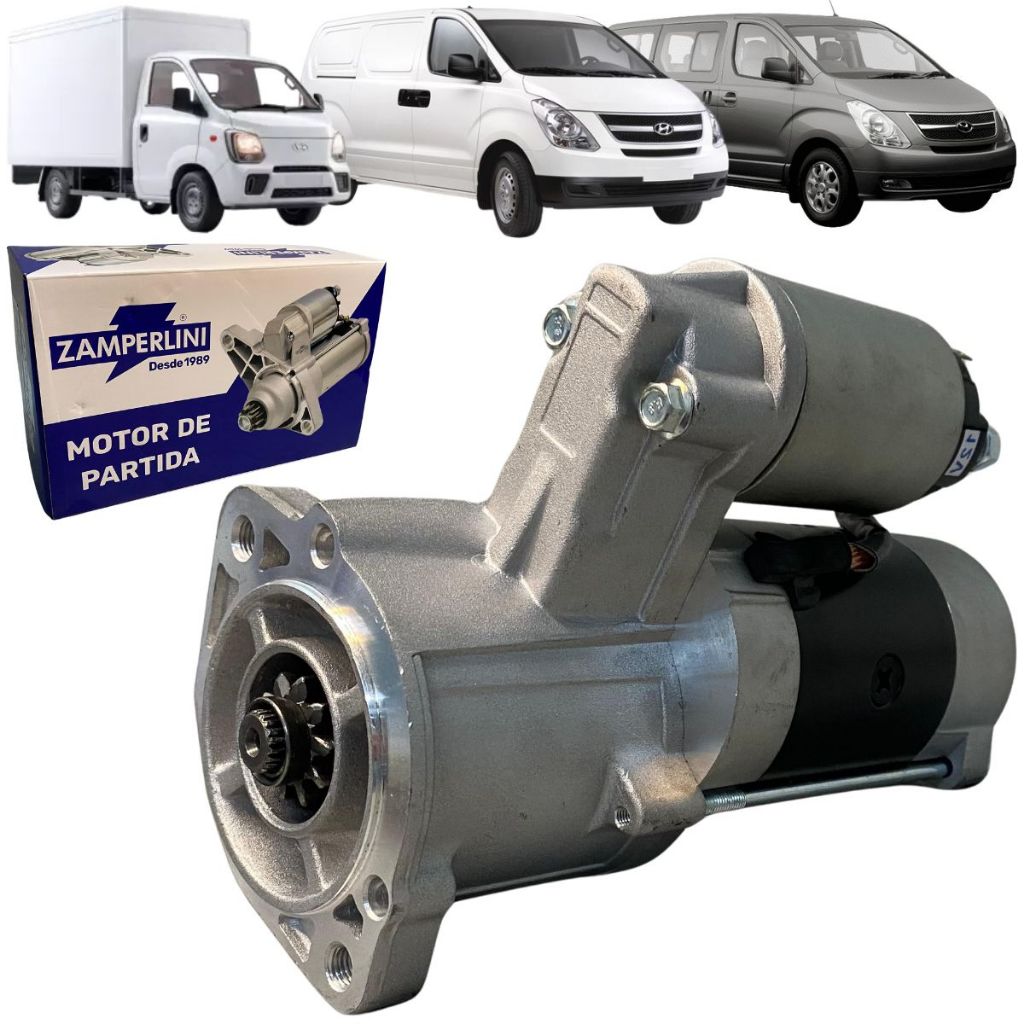 Motor de Partida Arranque Para Hyundai H1 H100 1991/1994 Mitsubishi Pajero L200 L300 2.5 1991/2004