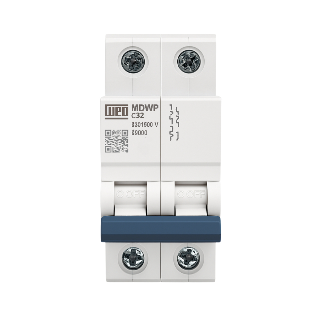 Disjuntor Weg Din 2 Polos Mdwp-c 32a 15265726 Weg