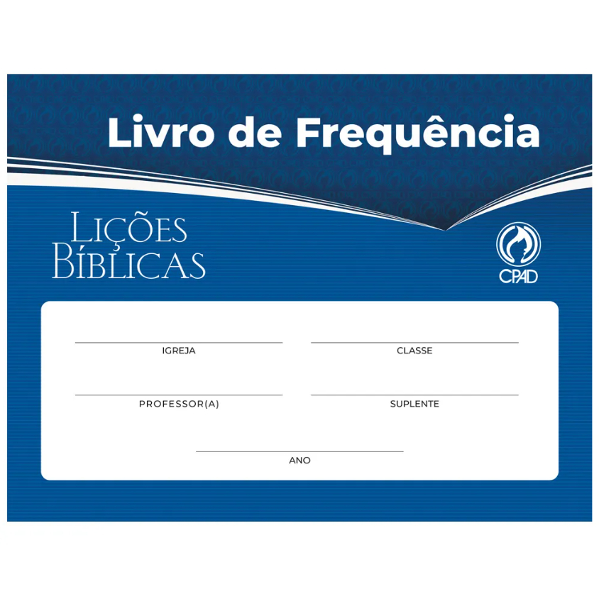 CADERNETA DE FREQUENCIA PARA ESCOLA DOMINICAL - COM DATA em Oferta na Shopee