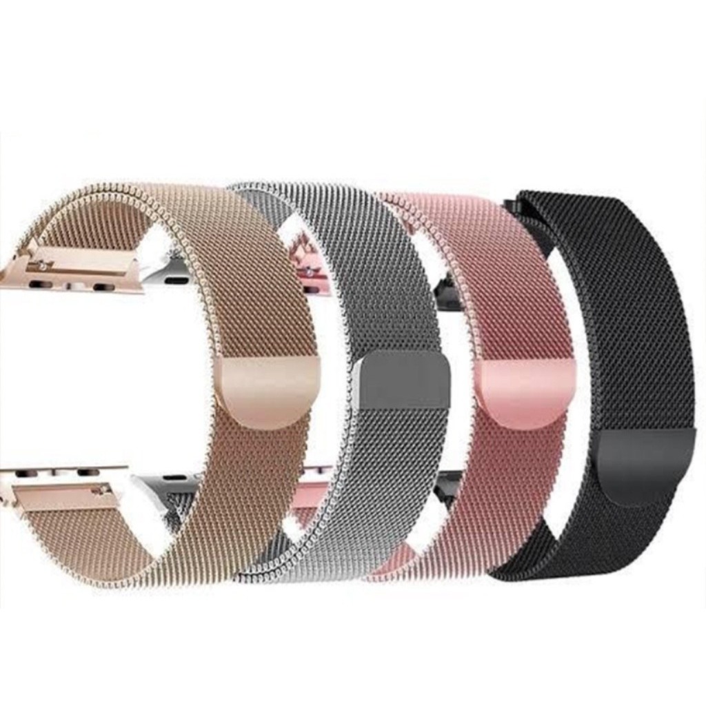 Pulseira Milanese Aço Magnética Para Relógio Samrtwatch 38/40 mm Várias Cores