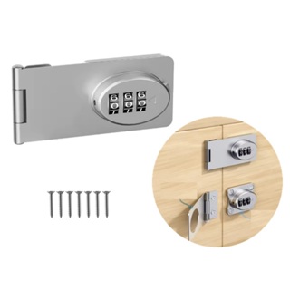 Fecho Fechadura Bloqueio Com Senha Segredo Código Gaveta Armário Guarda Roupa em Oferta na Shopee