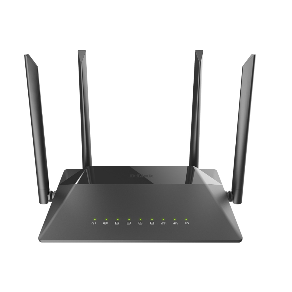 Roteador D-Link DIR-842 – AC1200 Dual Band Gigabit – 4 Antenas USADO!