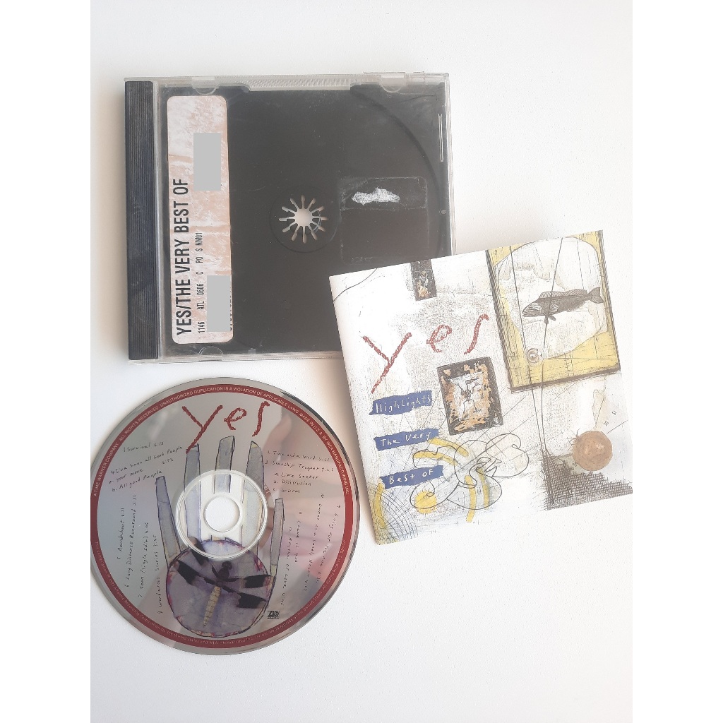 Cd Yes Highlights The Very Best Of Yes Atlantic 1993 Raro