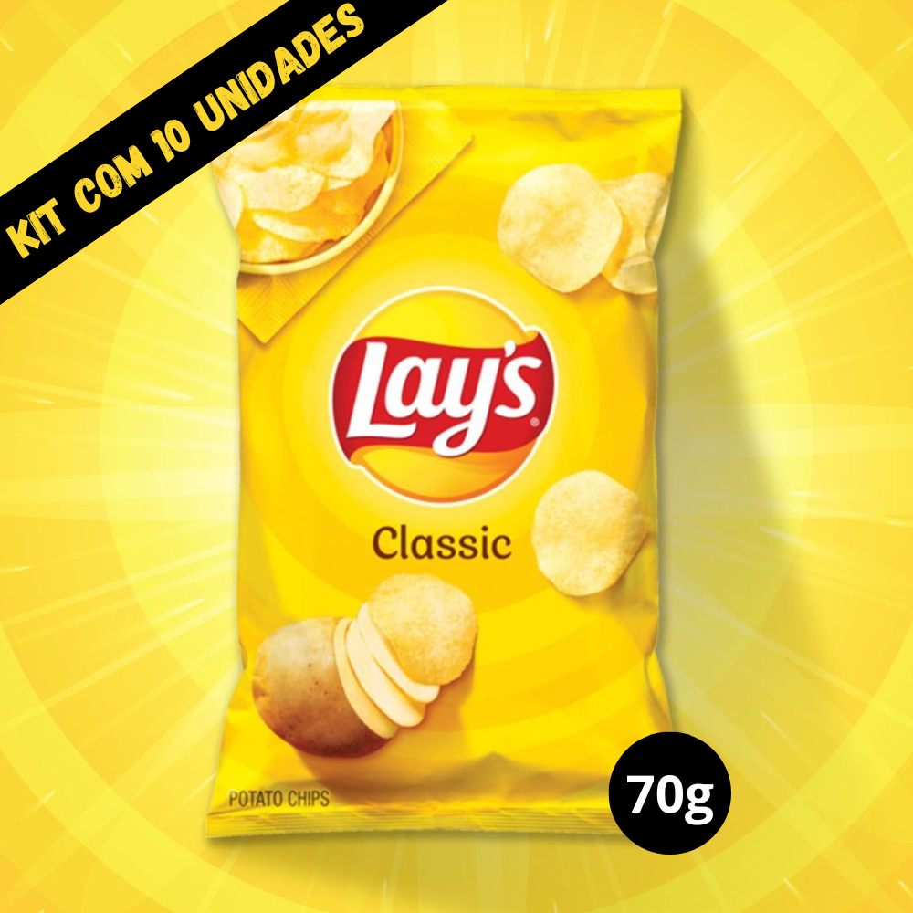 Salgadinho Batata Chips Lays | BuscaProdutos