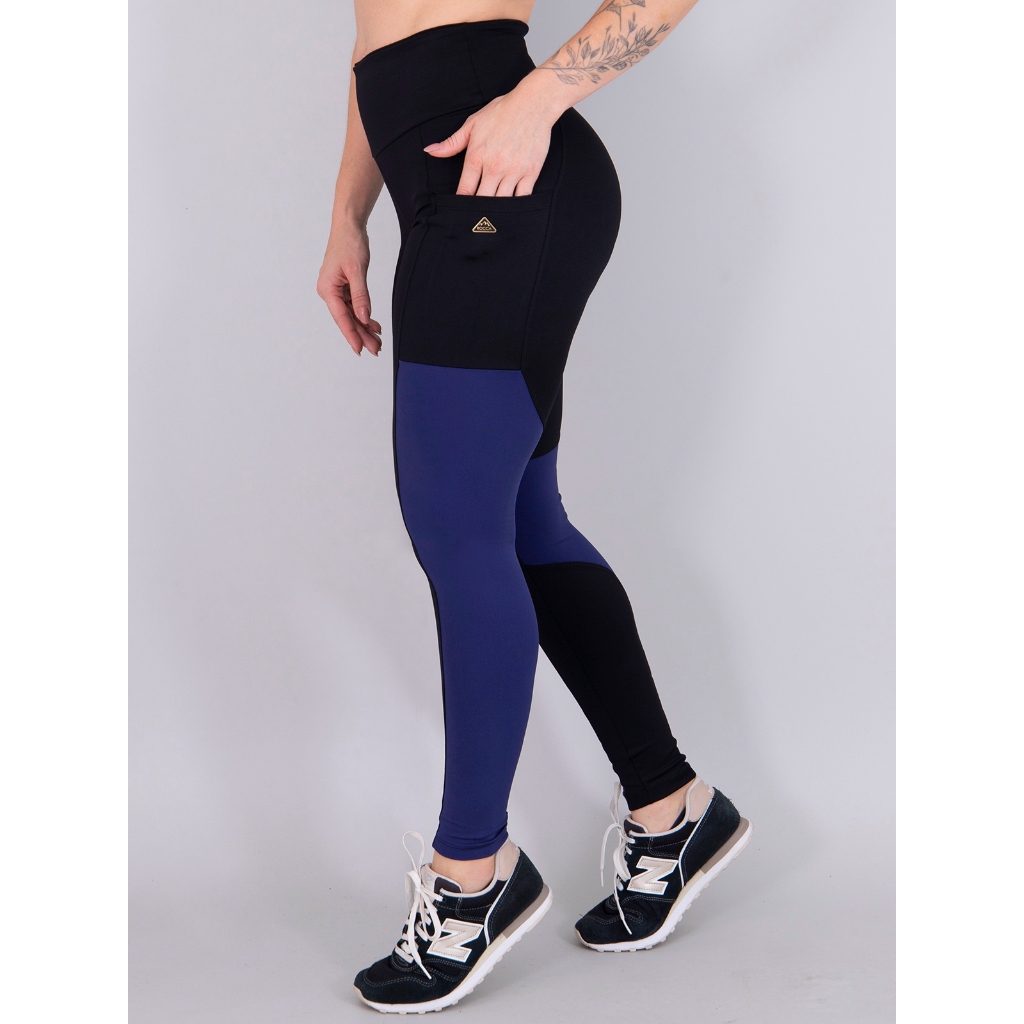 Calça Legging de Poliamida Bic Moda Feminina Fitness Yoga em Oferta na Shopee