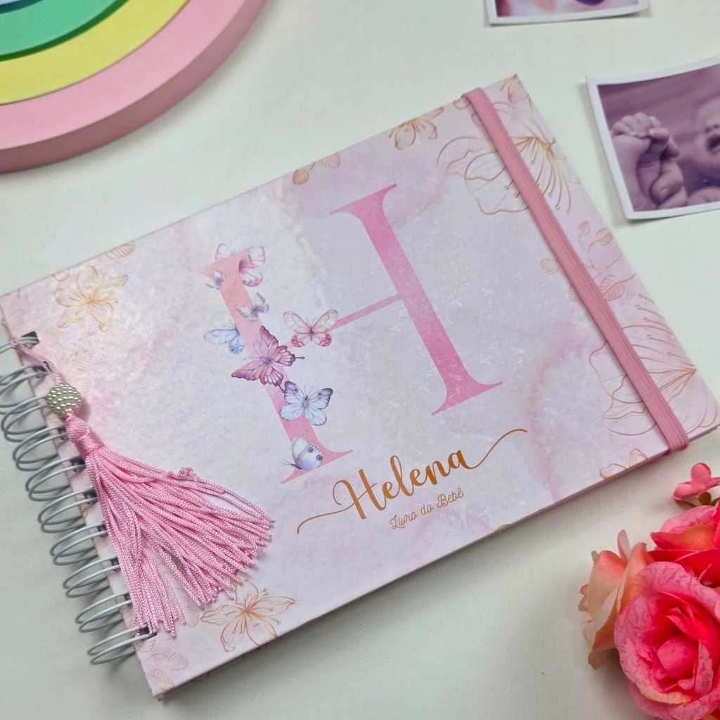 Livro do Bebê Personalizado – Recordações dos Primeiros Anos