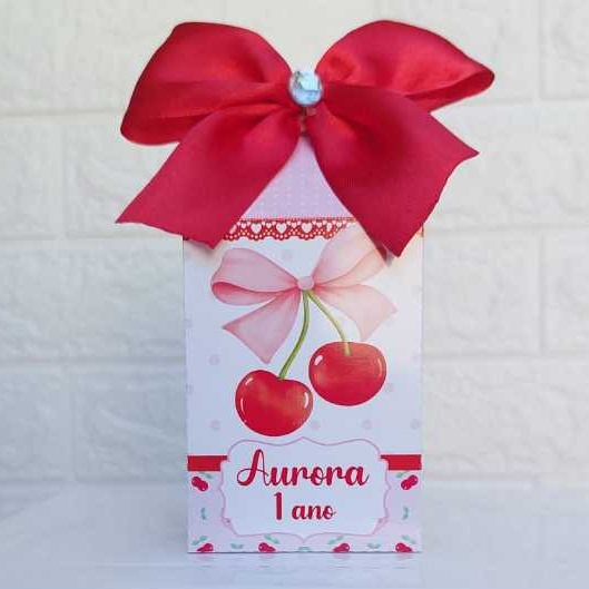 Caixas Milk - Festa - Cerejinha Lembrancinhas Personalizadas - Caixinhas Personalizadas para Aniversário Festa Infantil