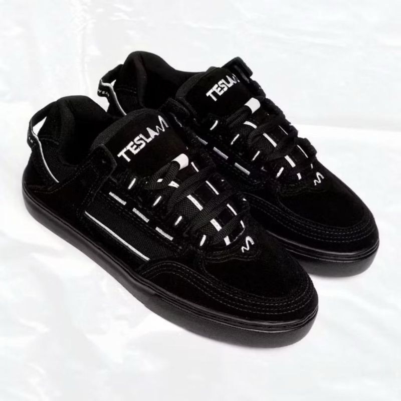 Tênis Tesla Coil Preto Casual Skatista