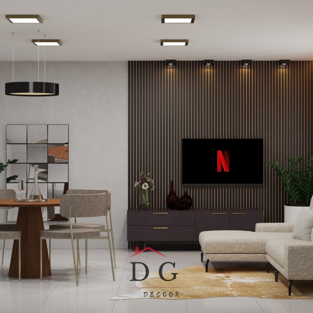Kit 20 até 100 Placas Ripada Painel Decorativo em Mdf de Alta Qualidade Premium 45x11cm