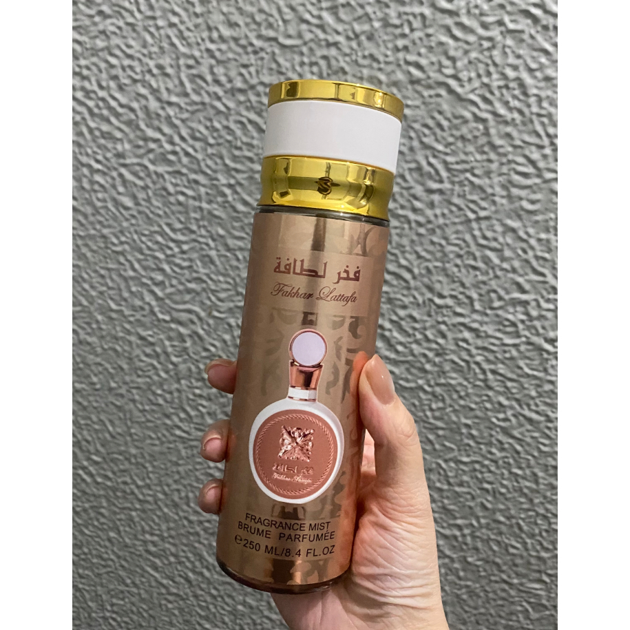 Body splash árabe Fragrance mist brume parfumée 250ml em Oferta na Shopee