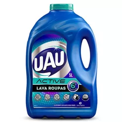 Lava Roupas 5 Litros Líquido Uau Active