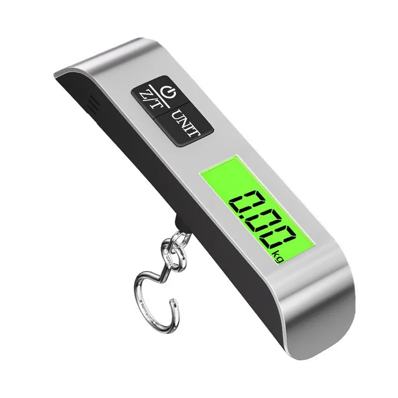 Balança Eletrônica de 50Kg Digital de 10g Bolsa Bagagem Mala de Viagem Pesagem