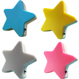 Abajur Luminária Infantil Tomada Quarto Bebê Luz Led Estrela em Oferta na Shopee