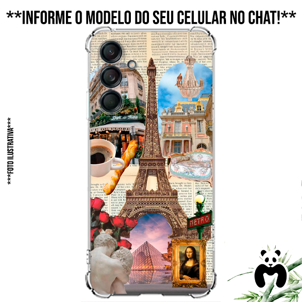 Capa Case Personalizada França País Paris Frances Franceses Rivieira Eiffel Louvre Triunfo Versailles Monalisa Viagem