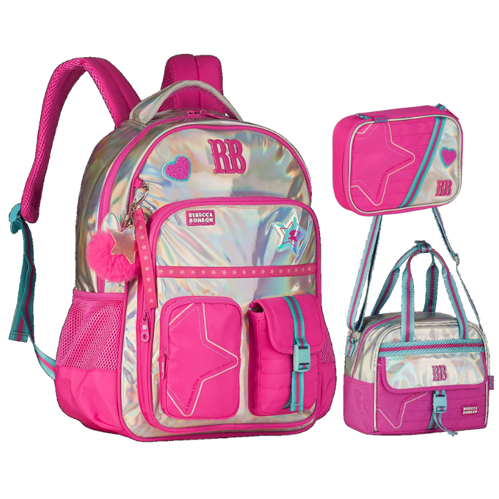 Mochila Rebecca Bonbon Metalizada: Onde Comprar | BuscaProdutos