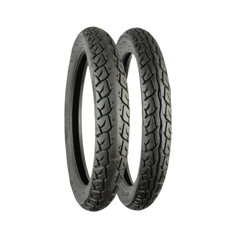 Par Pneu Moto Traseiro 90/90-18 Dianteiro 2.75/18 Modelo Matrix CG Titan Fan 125 150 160 YBR Fazer