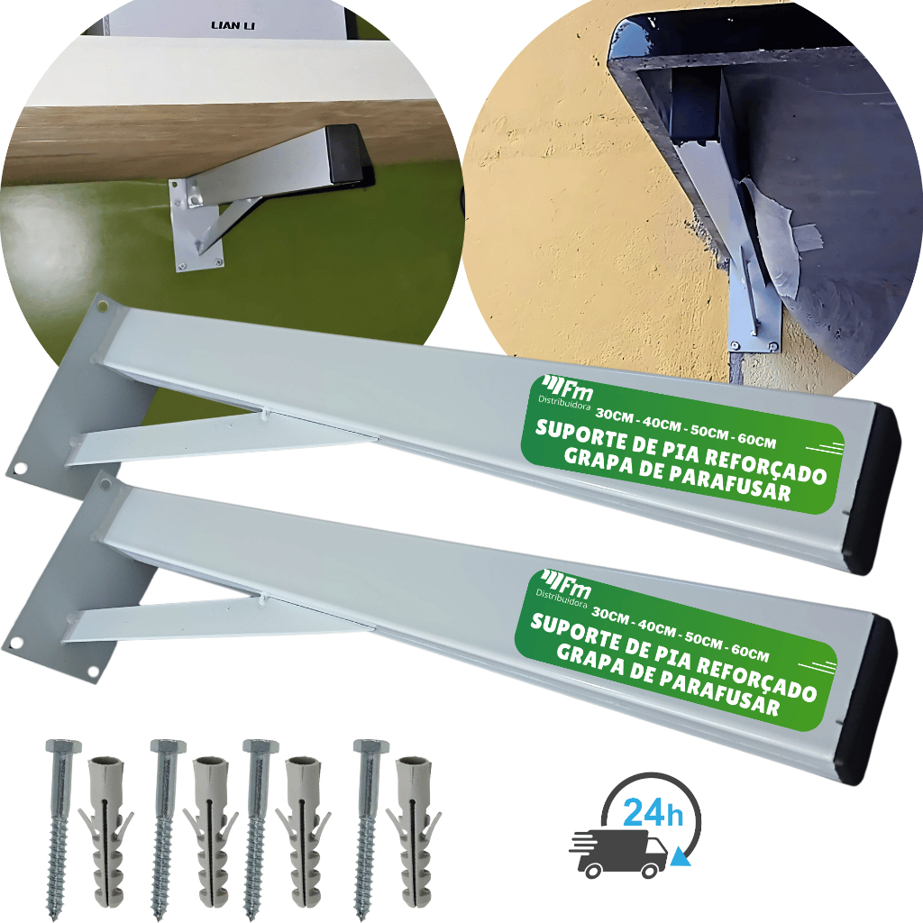 Mão Francesa Reforçada 30cm: Onde Comprar | BuscaProdutos