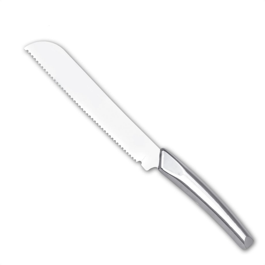 Faca P/ Pão Bolo Serrilhada Inox 7" Bianchi