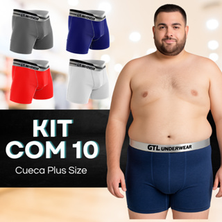 Cuecas Boxer Adulto Box Coecas Plus Size em Oferta na Shopee
