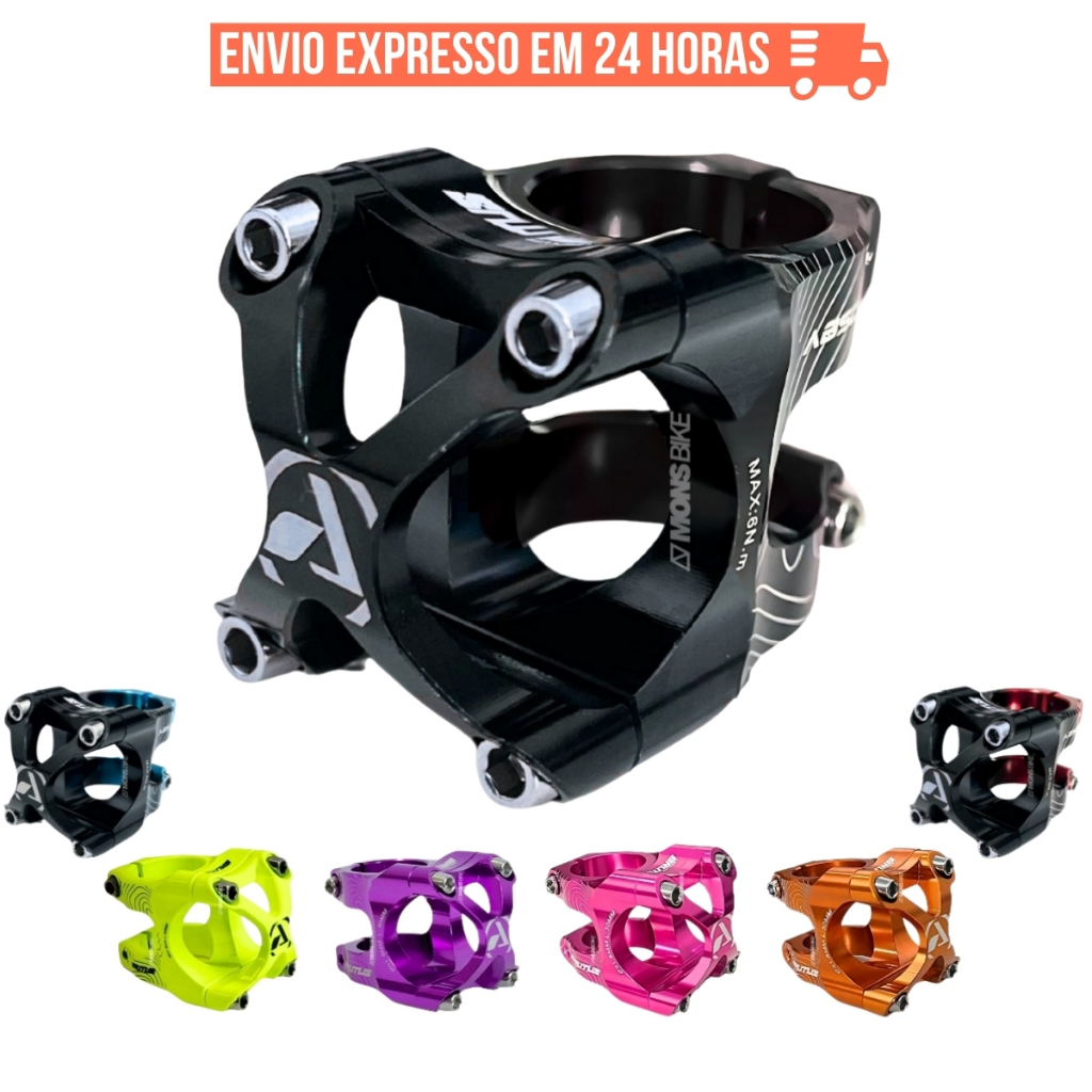 Mesinha Curta Bike Mtb Mesinha Absolute Brutus 2 Mesa Aheadset Bike Avanco Mesa Curta Mountain Bike em Oferta na Shopee