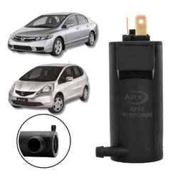 ELETROBOMBA 12V P/ RESERVATÓRIO DO PARA-BRISA HONDA CIVIC 2006/ FIT
