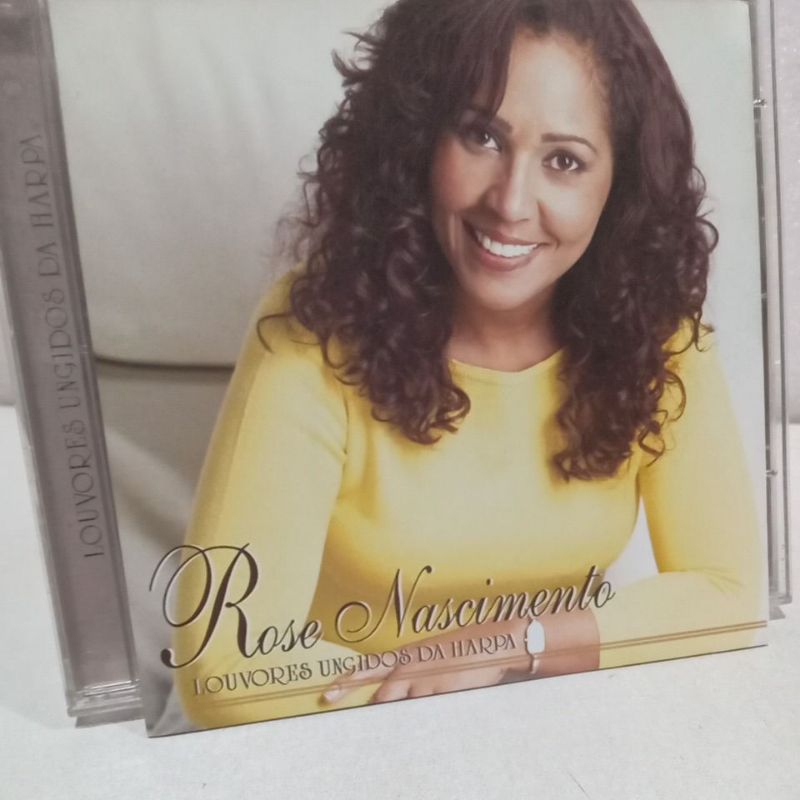 CD ROSE NASCIMENTO -LOUVORES UNGIDOS DA HARPA TIRAGEM AJ-1000