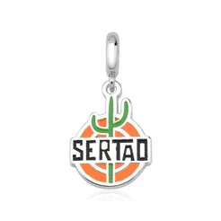 Berloque de Prata 925 Sertão Resinado