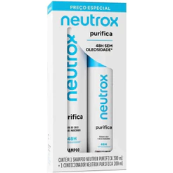 Kit Neutrox Purifica Shampoo 300ml + Condicionador 200ml