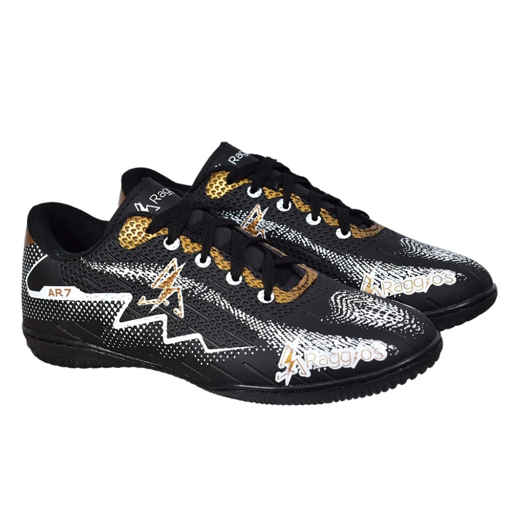 Chuteira Futsal Quadra Masculina 34 ao 43 – Leve, Resistente e Ideal para Grama Sintética