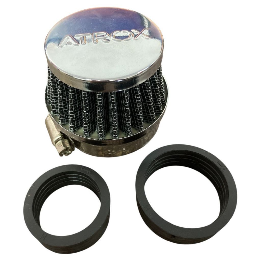 Filtro De Ar Esportivo Reto Dourado Xtz 125 Dt 200 Comet150 Com Adaptador