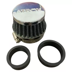 Filtro De Ar Esportivo Reto Dourado Xtz 125 Dt 200 Comet150 Com Adaptador