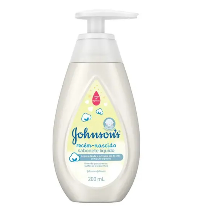 Sabonete Líquido para Recém-Nascido | Suave e Delicado | 200ml