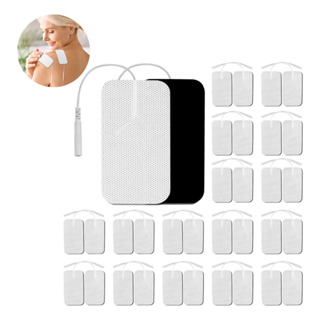Kit Eletrodos Autoadesivos 5x9 Tens Para Fisioterapia reutilizavel Envio Rapido em Oferta na Shopee