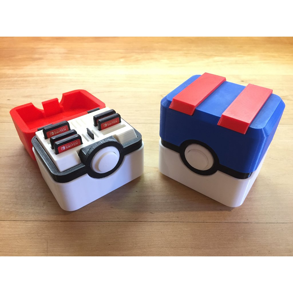 Pokebox - case organizadora cartucho/Cartão Jogos Nintendo Switch 1 e 2 e nintendo DS/3DS/DSI/2DS