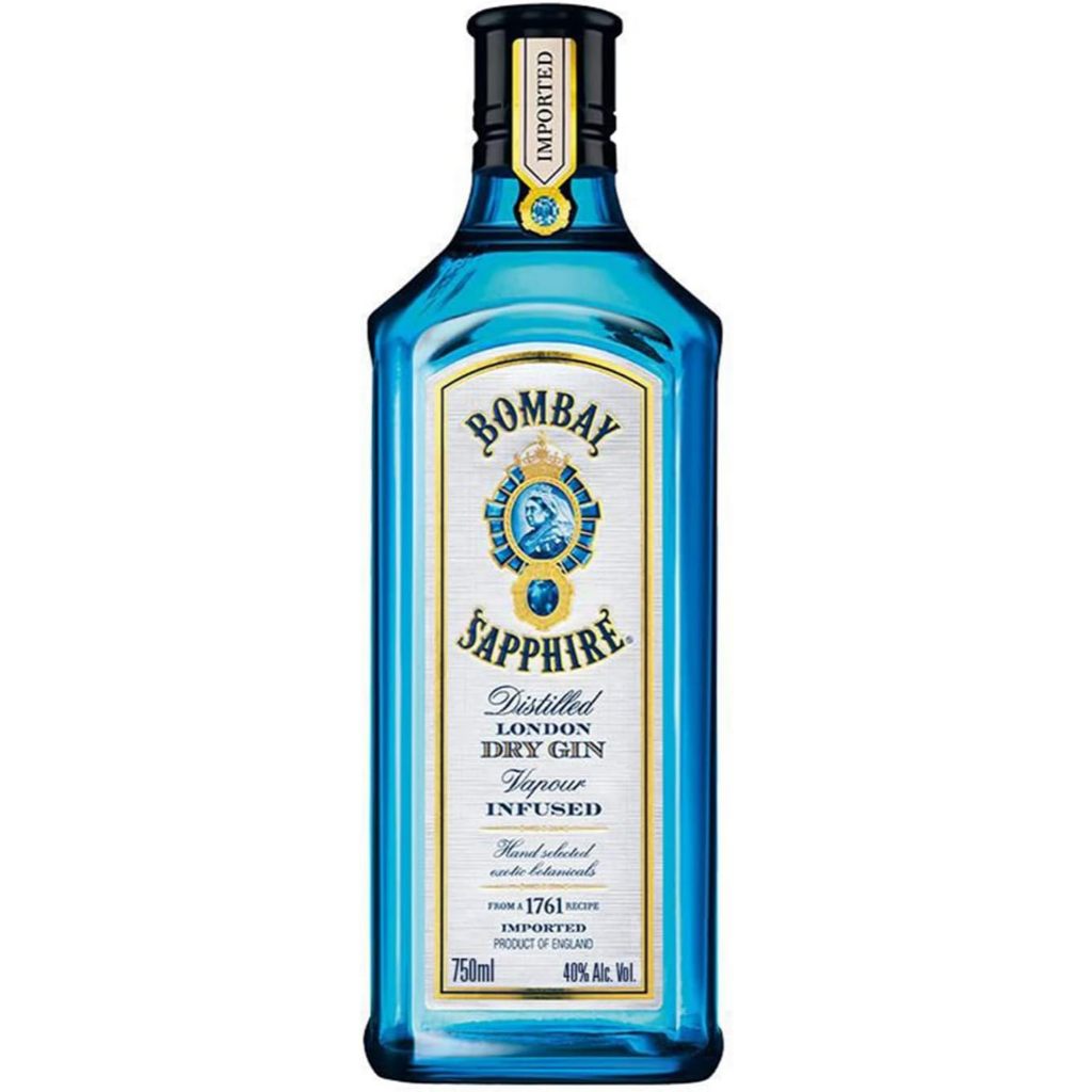 GIN BOMBAY SAPPHIRE DRY LONDON 750ML