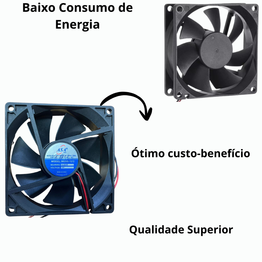 Cooler Ventuinha Micro Ventilador Para Bebedouros Purificadores Asa Fan Universal Novo- 12V Com Nota