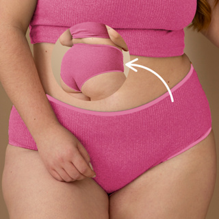 Calcinha Max Cintura Alta Plus Size Super Conforto Suede Shortinho Calçola Feminina em Oferta na Shopee