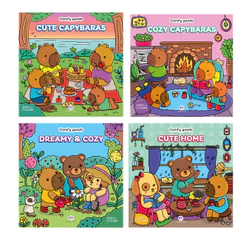 Kit Comfy & Goods - livros de colorir
