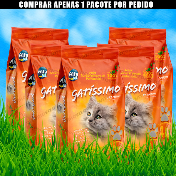 Kit Fardo 5 Pacotes Areia Higiênica Granulado Perfumado Lavanda Limão Premium Gato 20KG em Oferta na Shopee