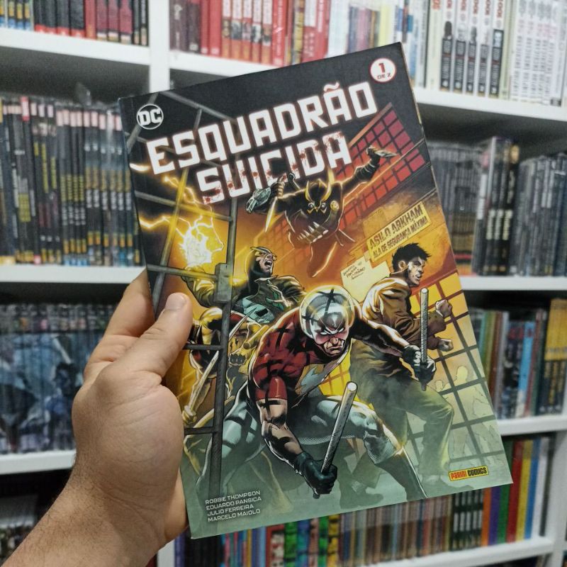HQ Esquadrão Suicida Especial volume 1 - Robbie Thompson Marcelo Maiolo - Panini DC pacificador Disney RARO