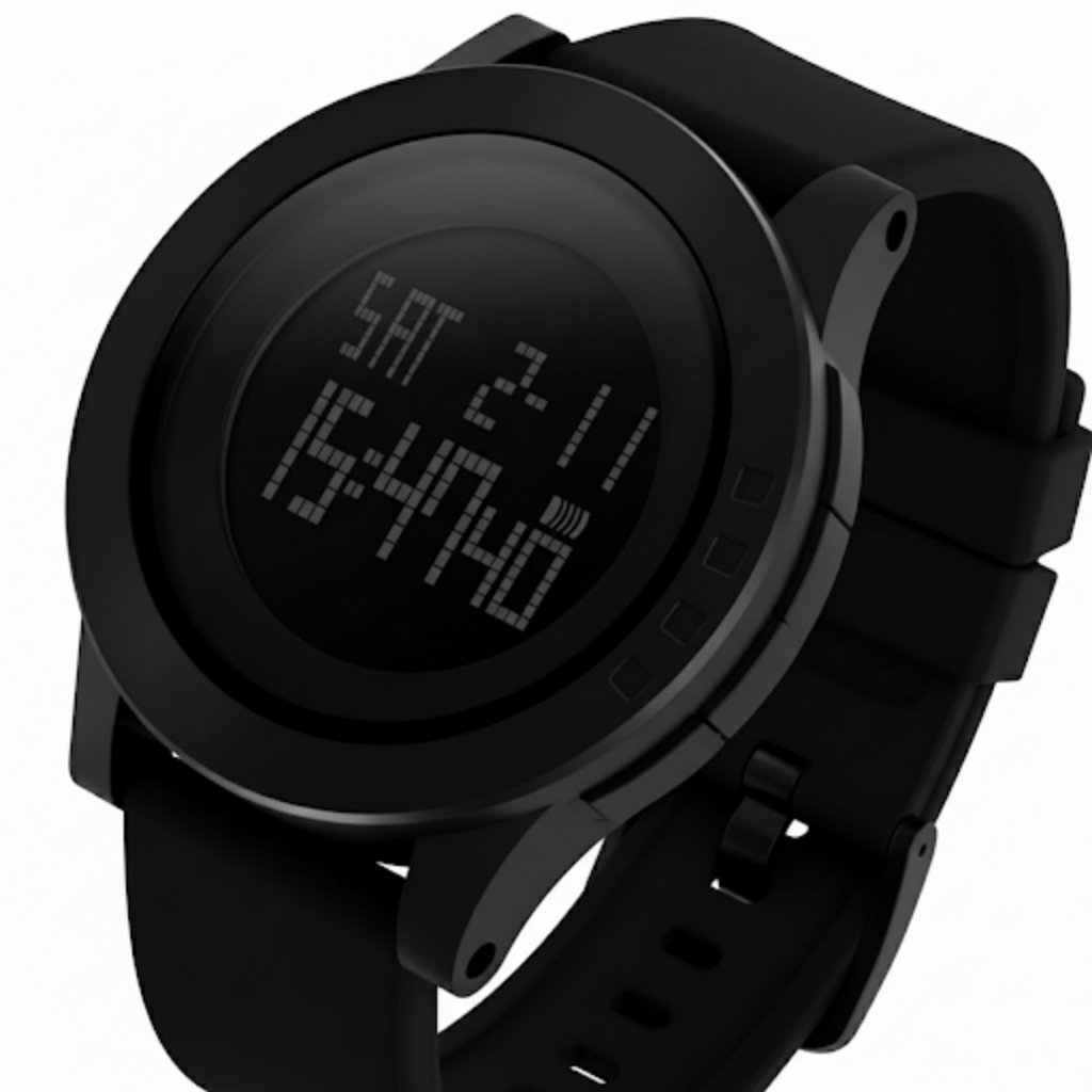 Relógio Masculino Skmei Digital 1142 Preto Original Resistente à Água 5 ATM com Luz Verde