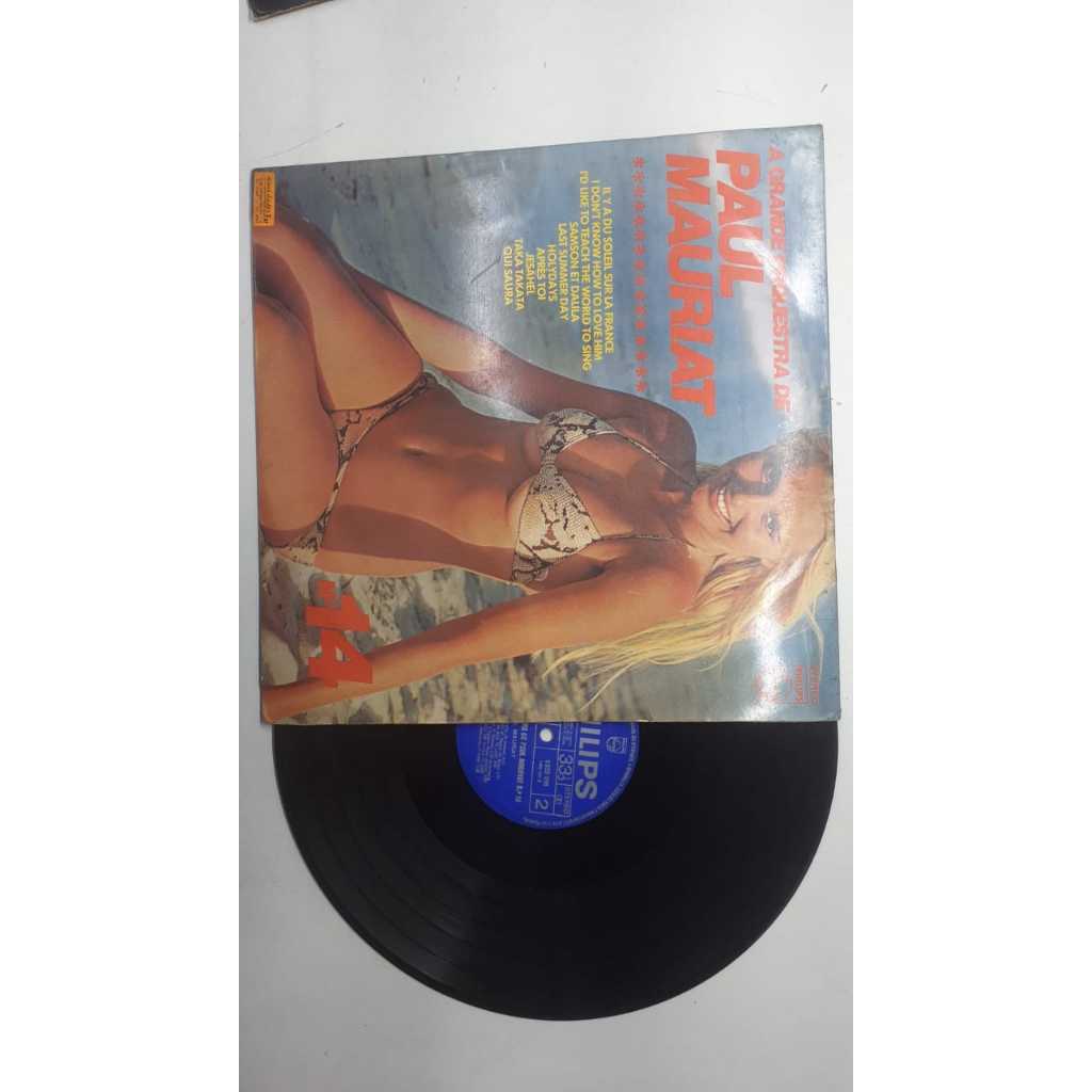 Lp Disco Vinil Paul Mariat Holydays Samson Dalila Da1408