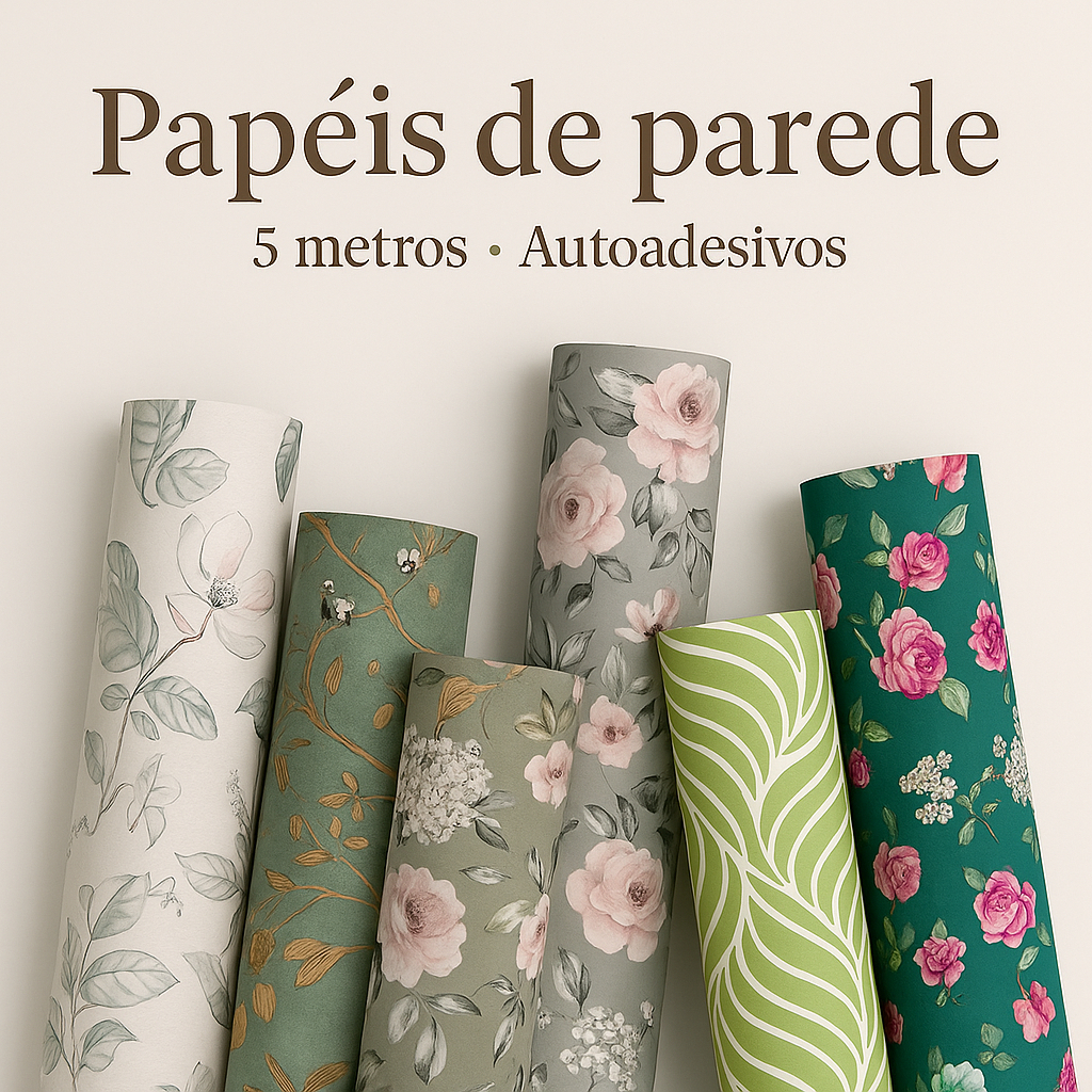 Papel de parede madeira adesivo lavavel 5 metros x 45 cm